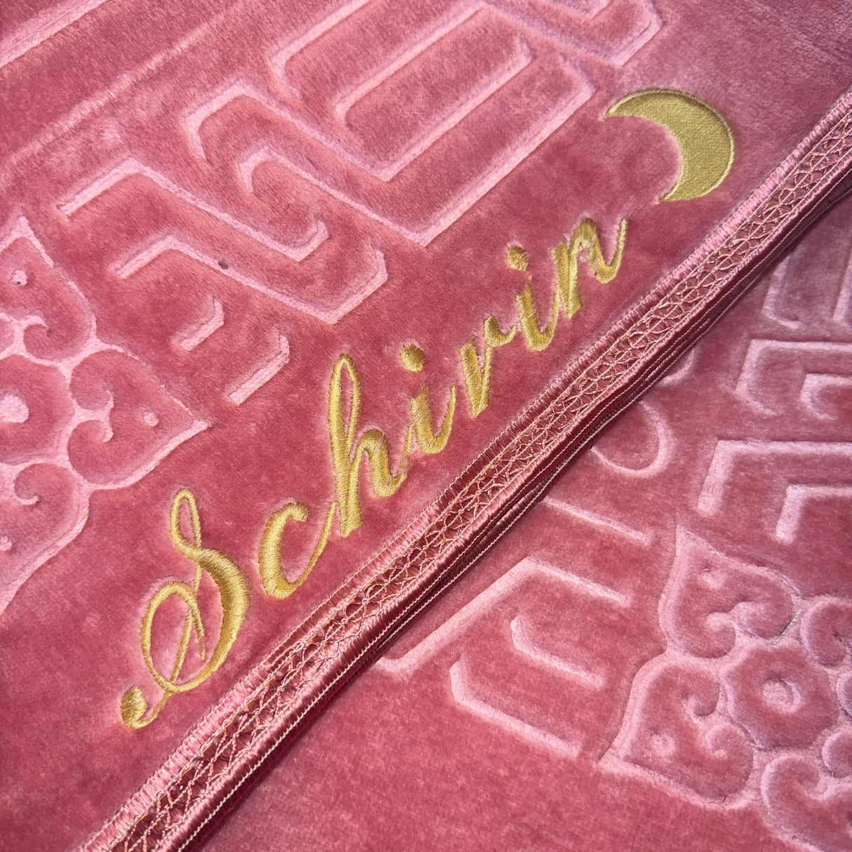 Personalisierter Gebetsteppich