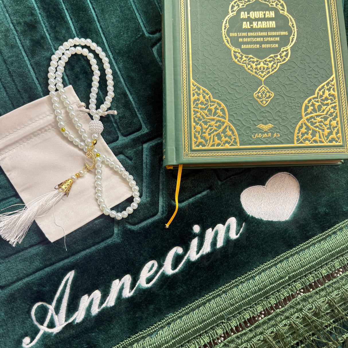 Personalisierter Gebetsteppich