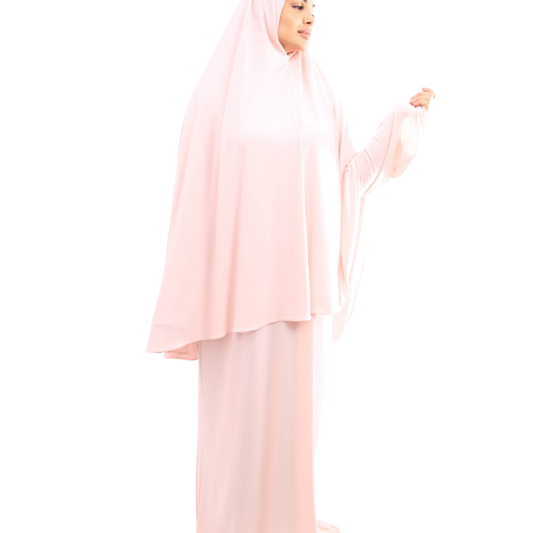 Abaya + Khimar Zweiteiler - Rose l Premium Set
