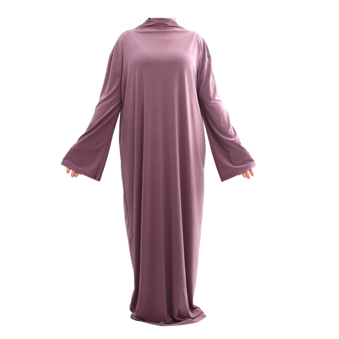 Abaya + Khimar Zweiteiler - Orchidee l Premium Set
