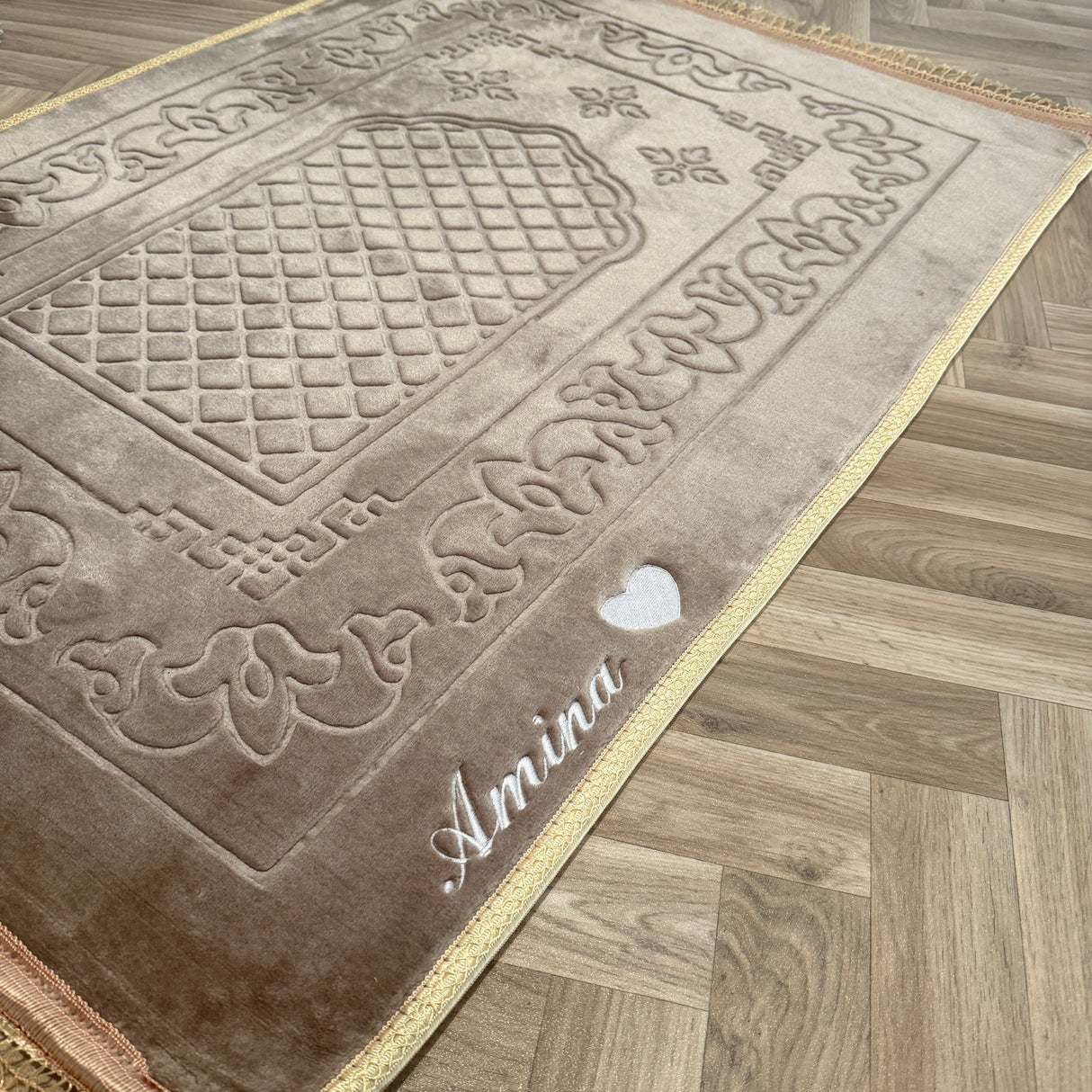 Personalisierter Gebetsteppich