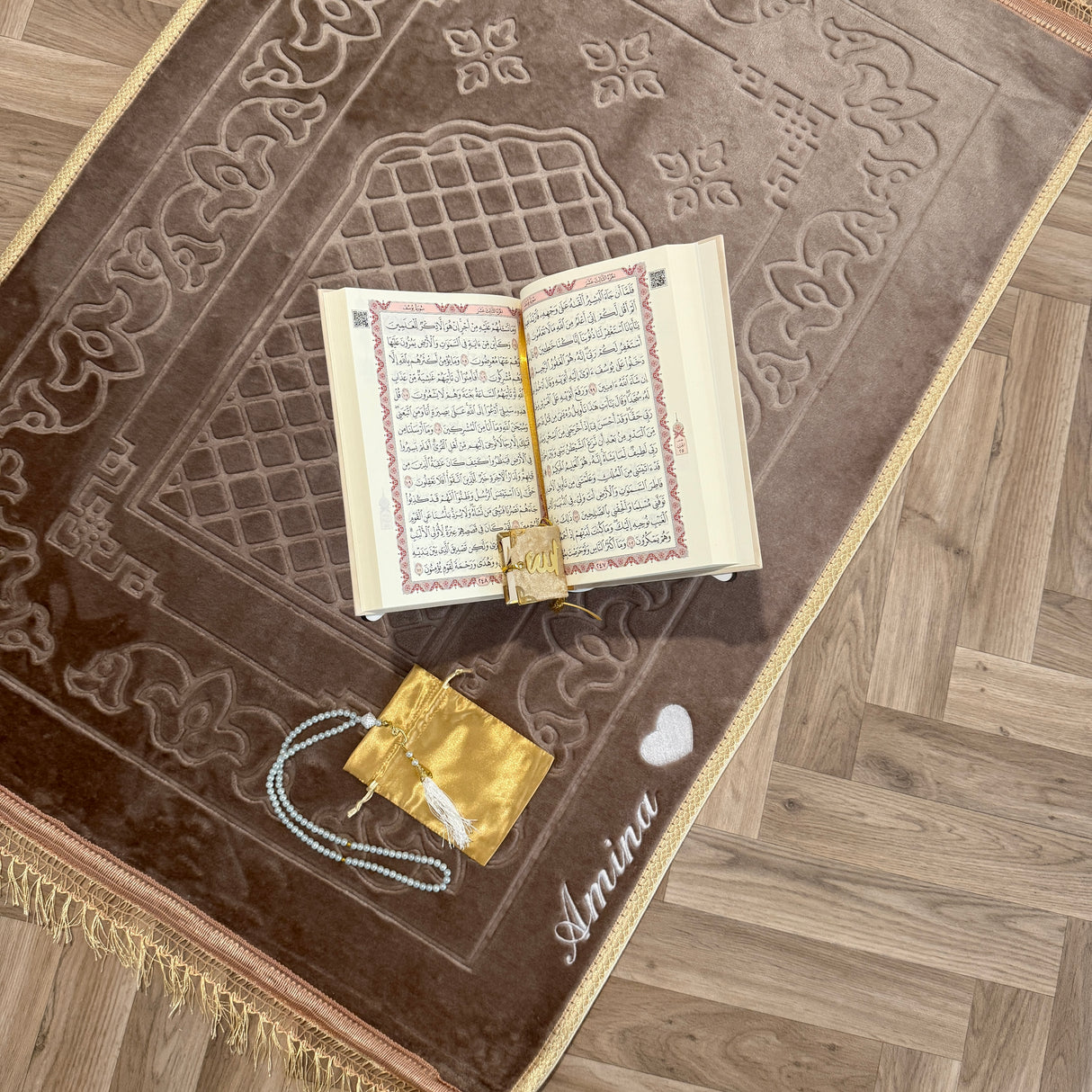 Personalisierter Gebetsteppich