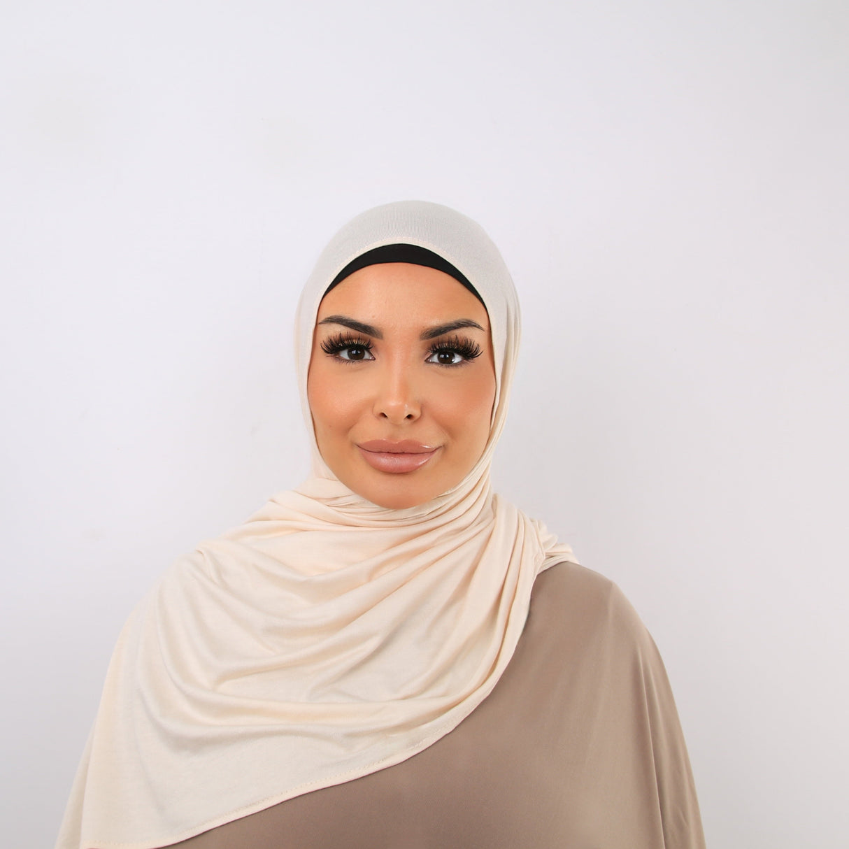 Jersey Hijab - Nude