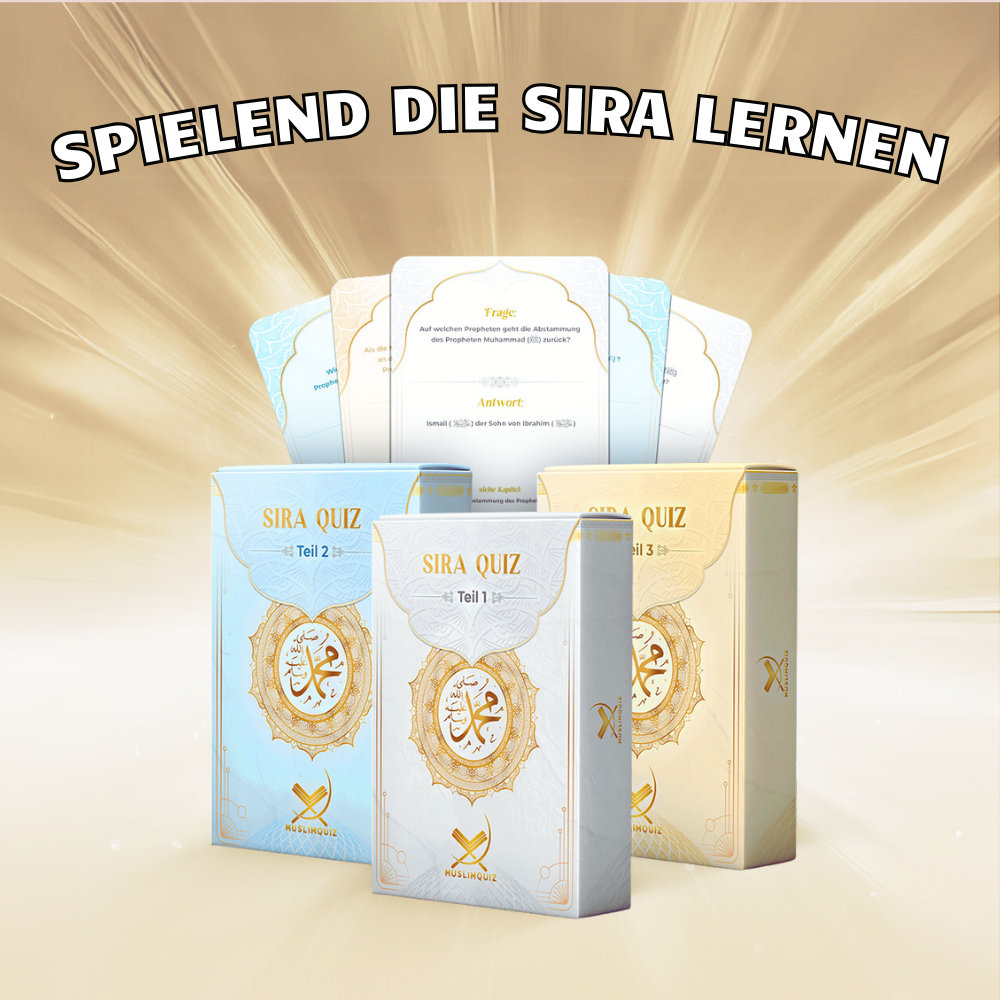 Islamisches Quiz Geschenkset - Thema Sira