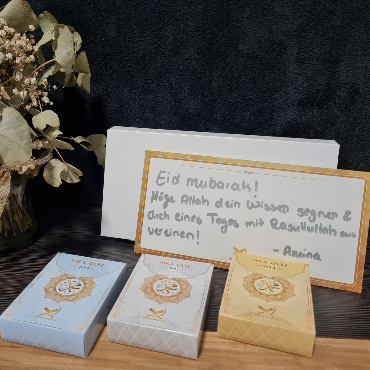 Islamisches Quiz Geschenkset - Thema Sira