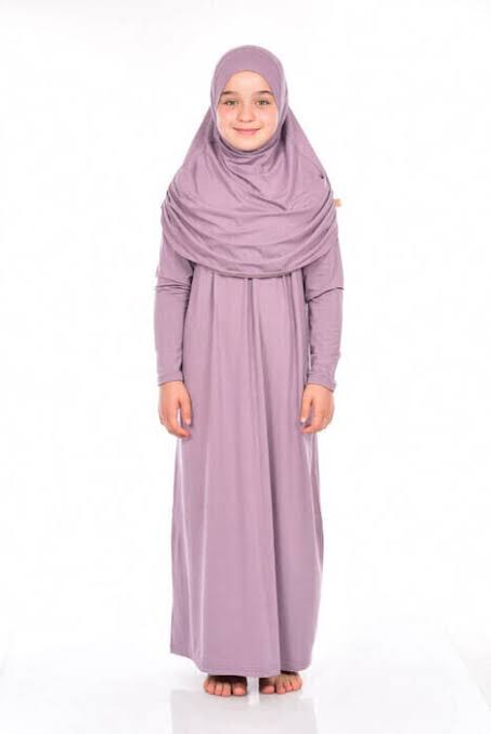 Jilbab for children - one-piece