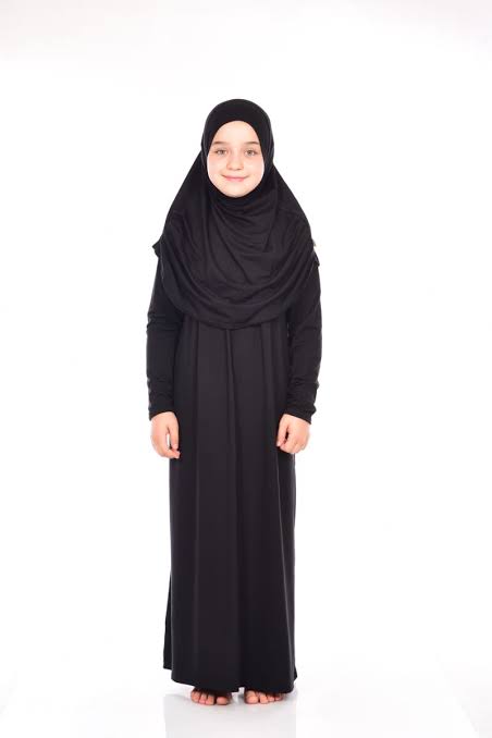 Jilbab for children - one-piece