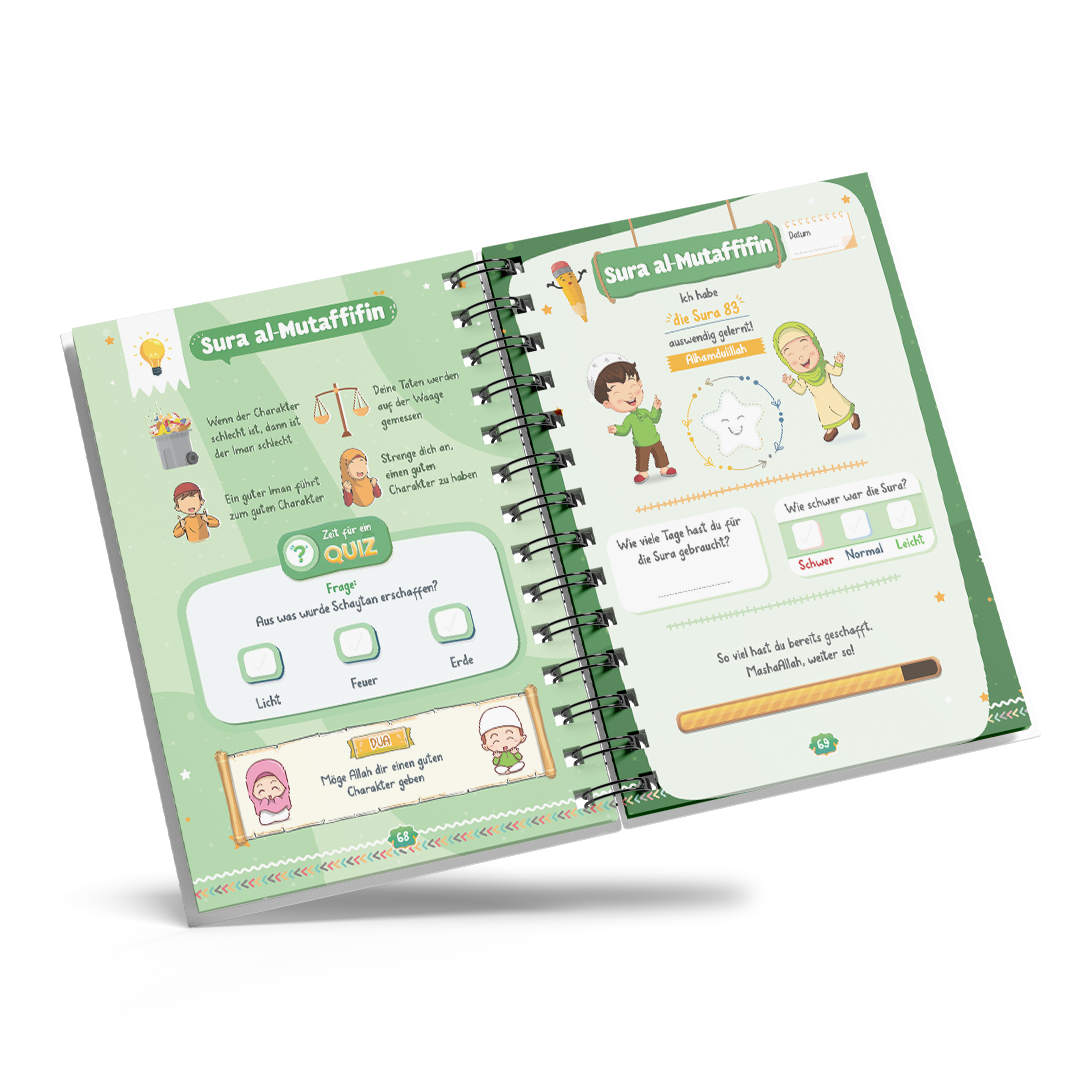 Mein Quran Planner - für Kinder