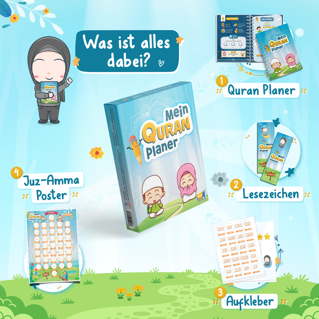 Mein Quran Planner - für Kinder