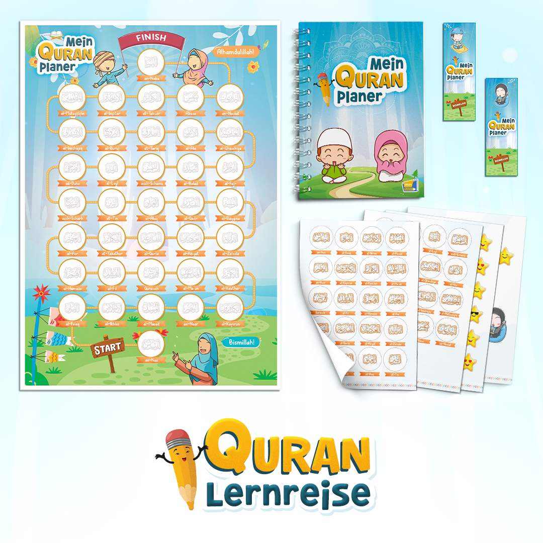 Mein Quran Planner - für Kinder