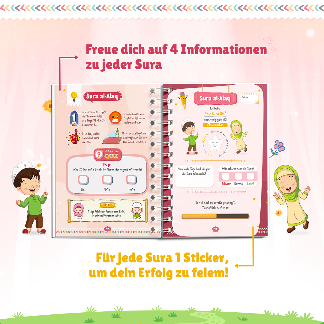 Mein Quran Planner - für Kinder