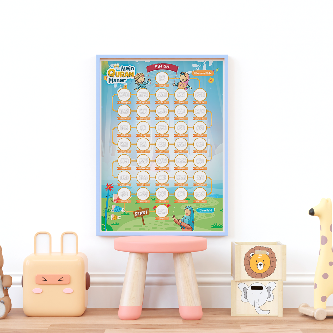 Mein Quran Planner - für Kinder