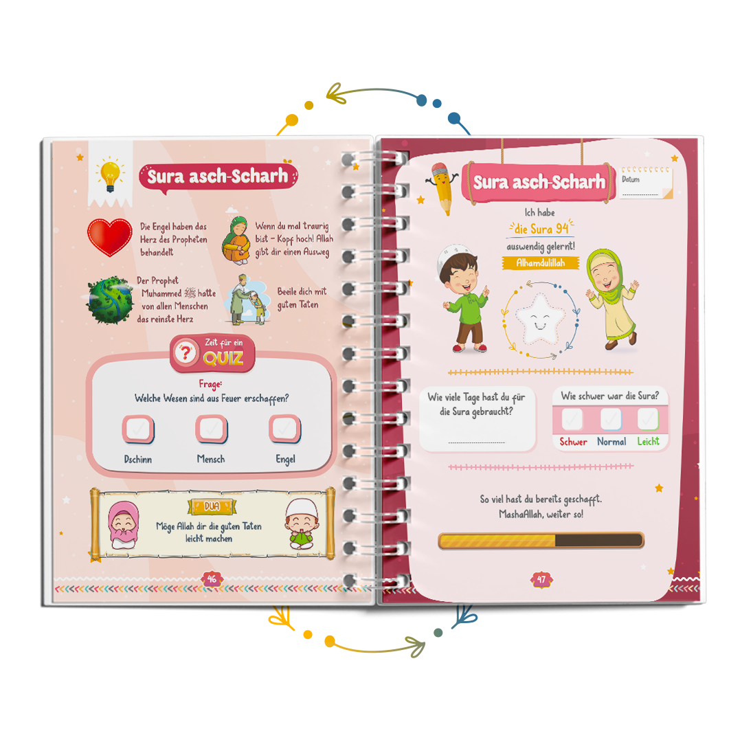 Mein Quran Planner - für Kinder