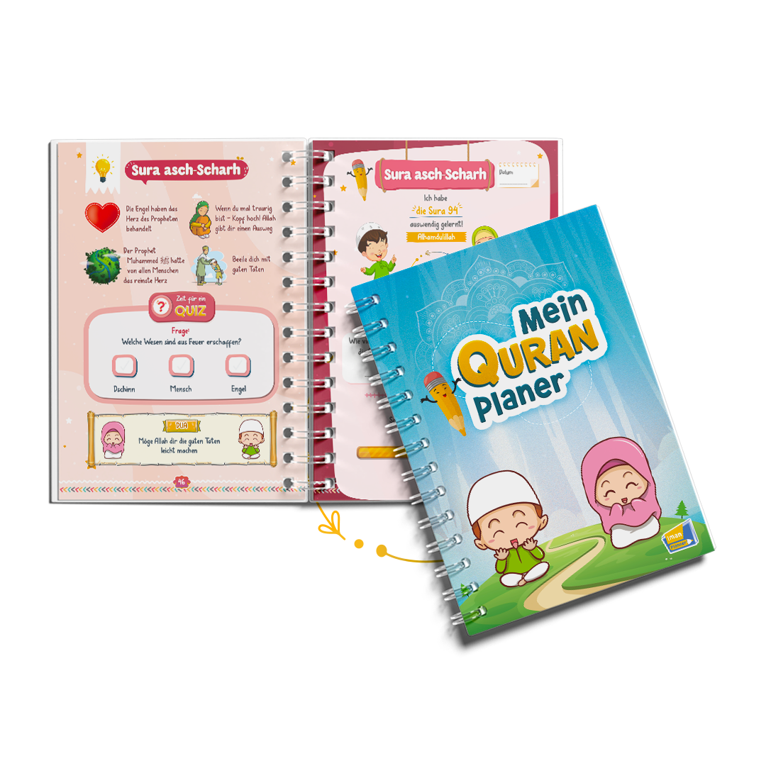 Mein Quran Planner - für Kinder