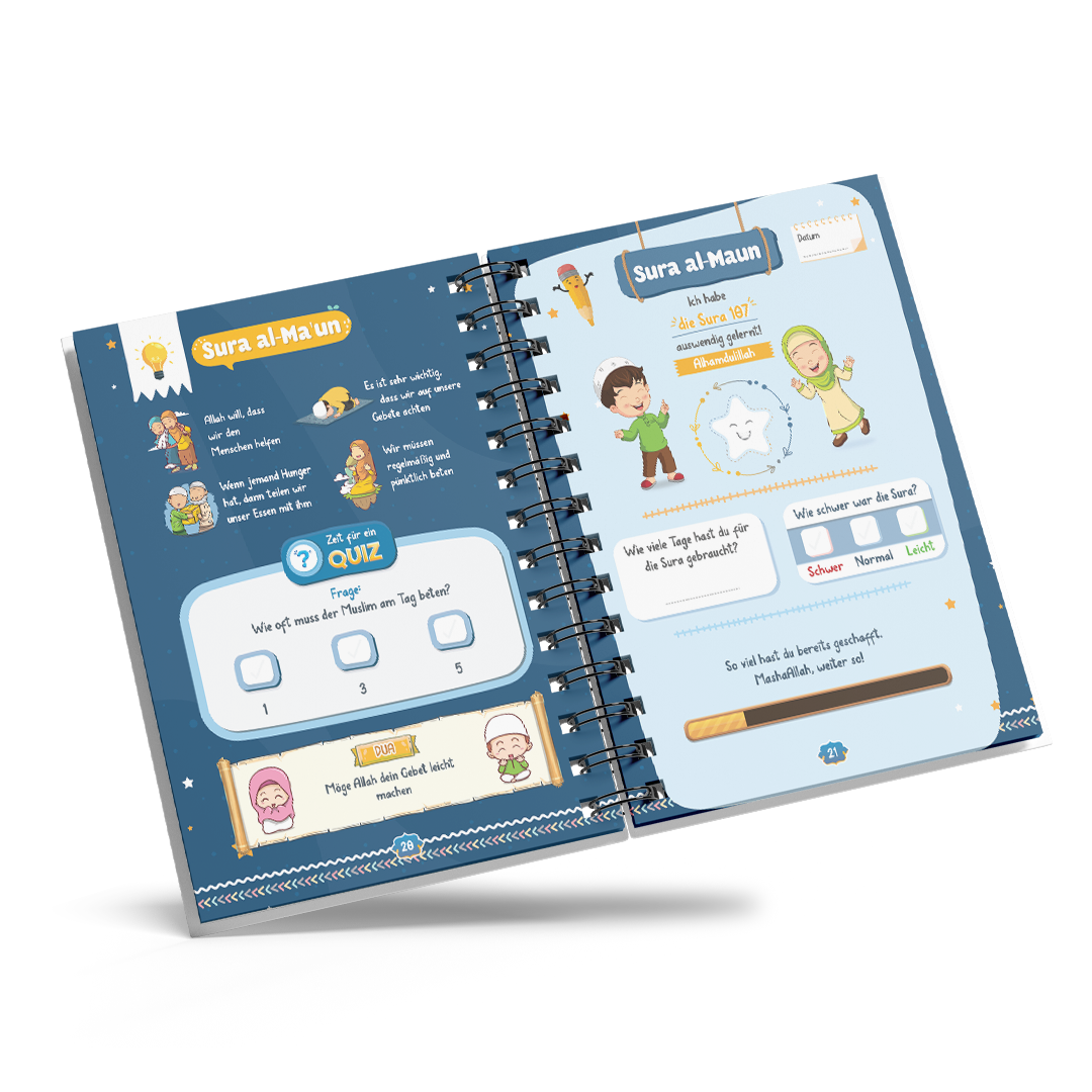 Mein Quran Planner - für Kinder