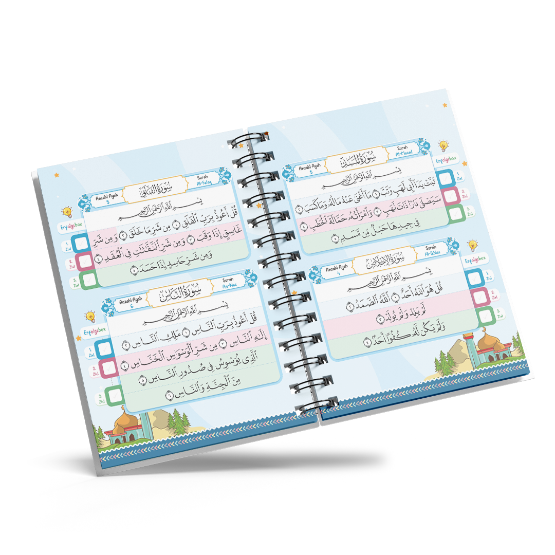 Mein Quran Planner - für Kinder