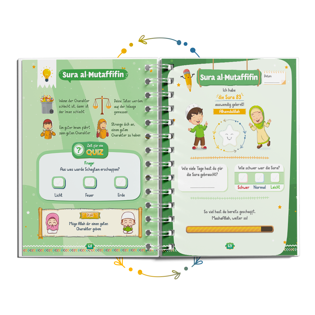 Mein Quran Planner - für Kinder