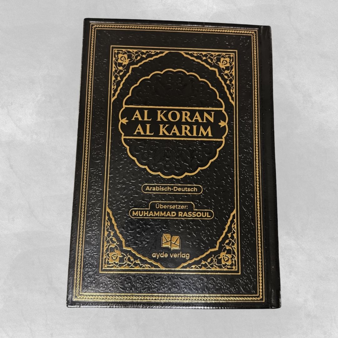 Quran Arabisch - Deutsch Muhamad Rassoul 17x25cm