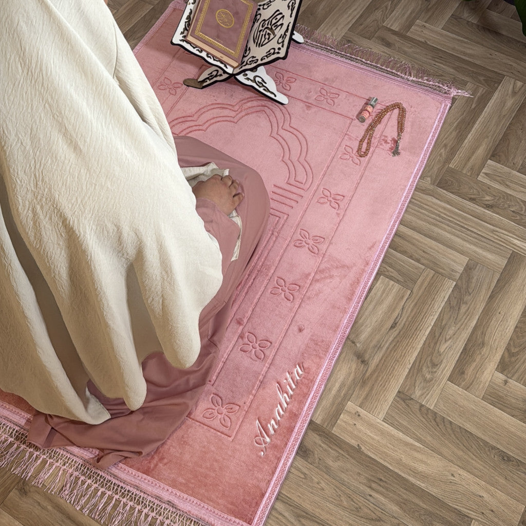 3er Set l 3x personalisierte Gebetsteppiche