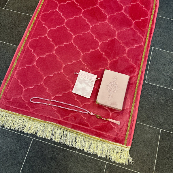 Prayer rug with padding