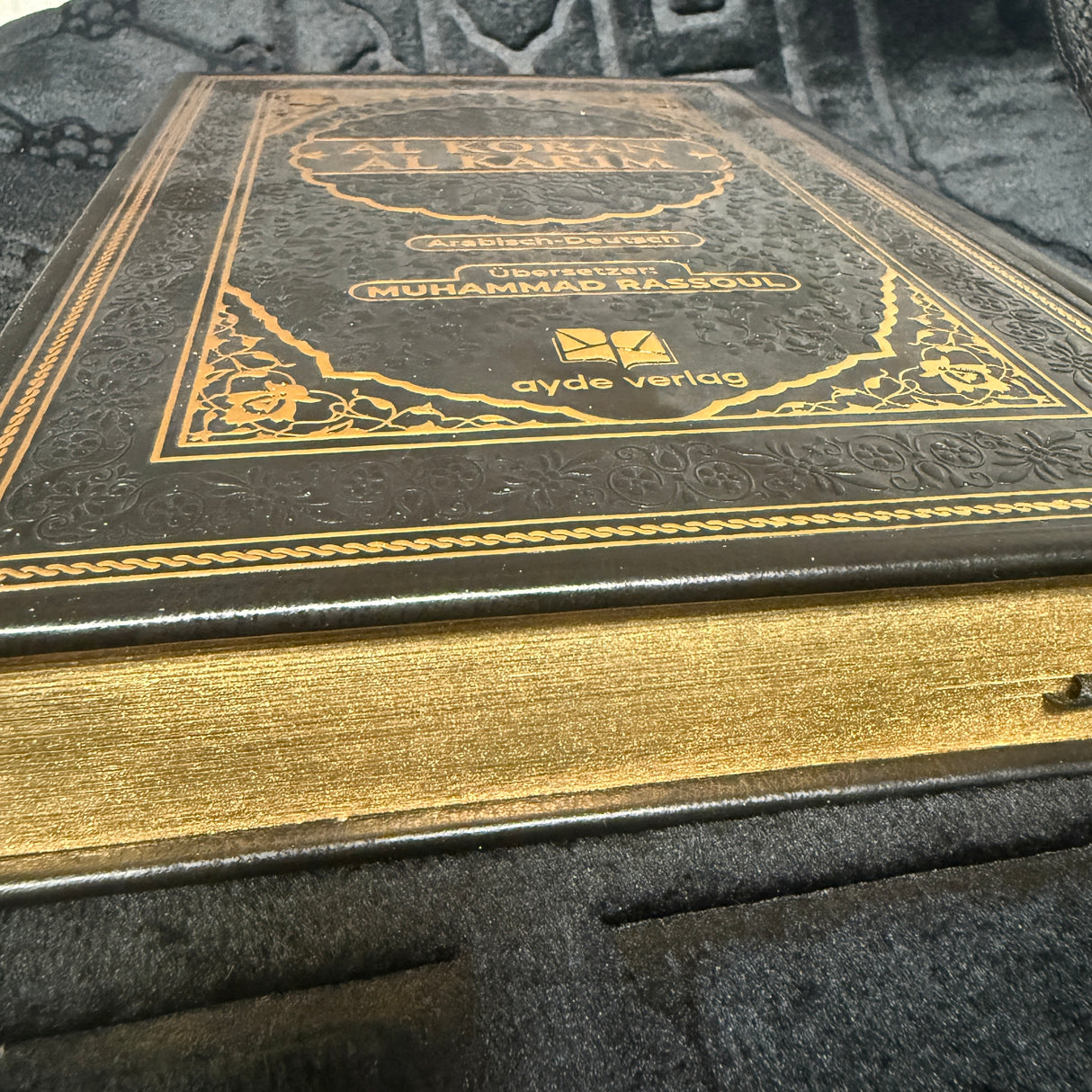 Quran Arabisch - Deutsch Muhamad Rassoul 17x25cm