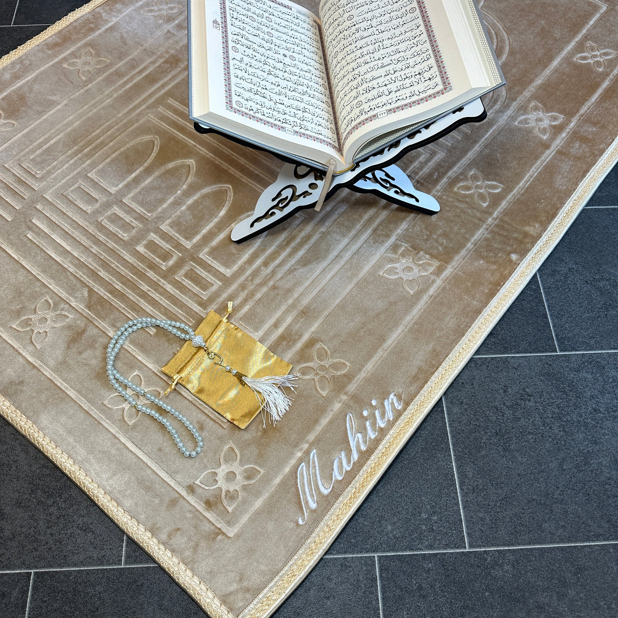 Personalized prayer rug - padded