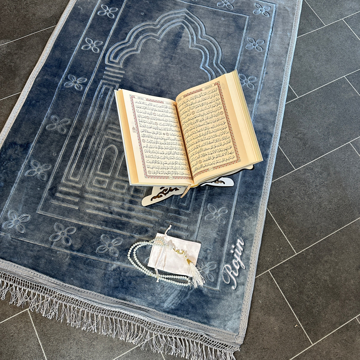 Personalized prayer rug - padded