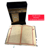 Quran Box im Kaaba Stil Schwarz/Gold