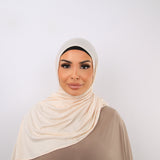 Jersey Hijab - Nude