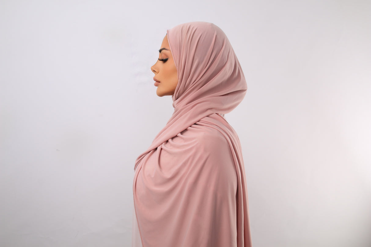Jersey Hijab - Rosa