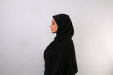 Jersey Hijab - Black