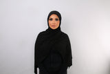 Jersey Hijab - Black