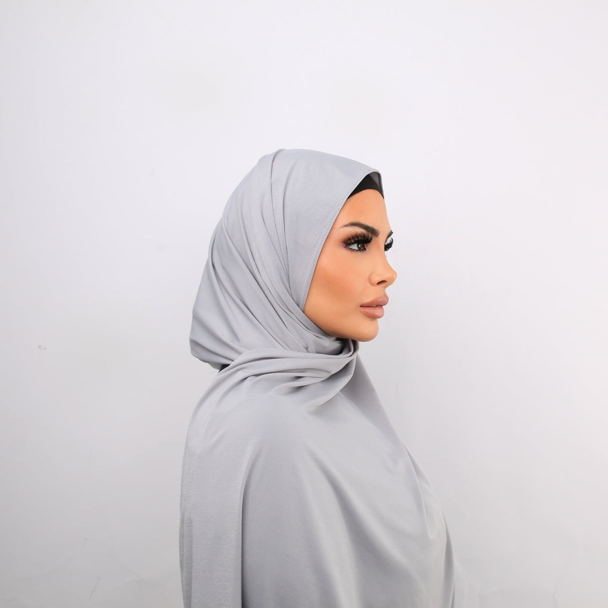 Jersey Hijab - Grey