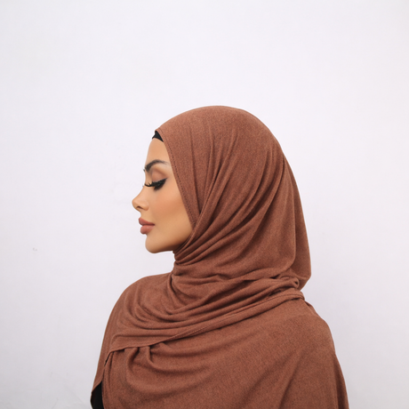 Jersey Hijab - Mokka