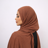 Jersey Hijab - Mokka