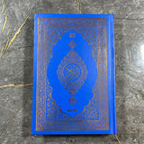 Quran auf arabisch - blau/gold (17x25cm)