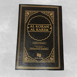 Quran Arabisch - Deutsch Muhamad Rassoul 17x25cm