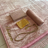 Personalized padded prayer rug