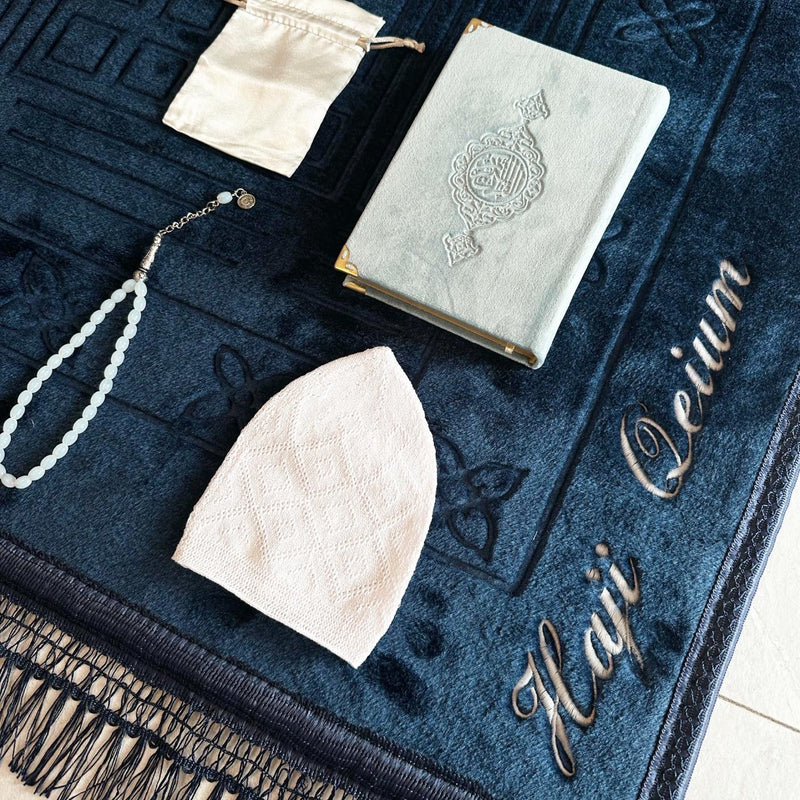 Personalized padded prayer rugs