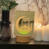 Personalisierte Bayram Deko mit LED