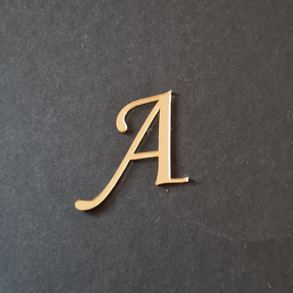 Plexiglas Buchstabe - selbstklebend